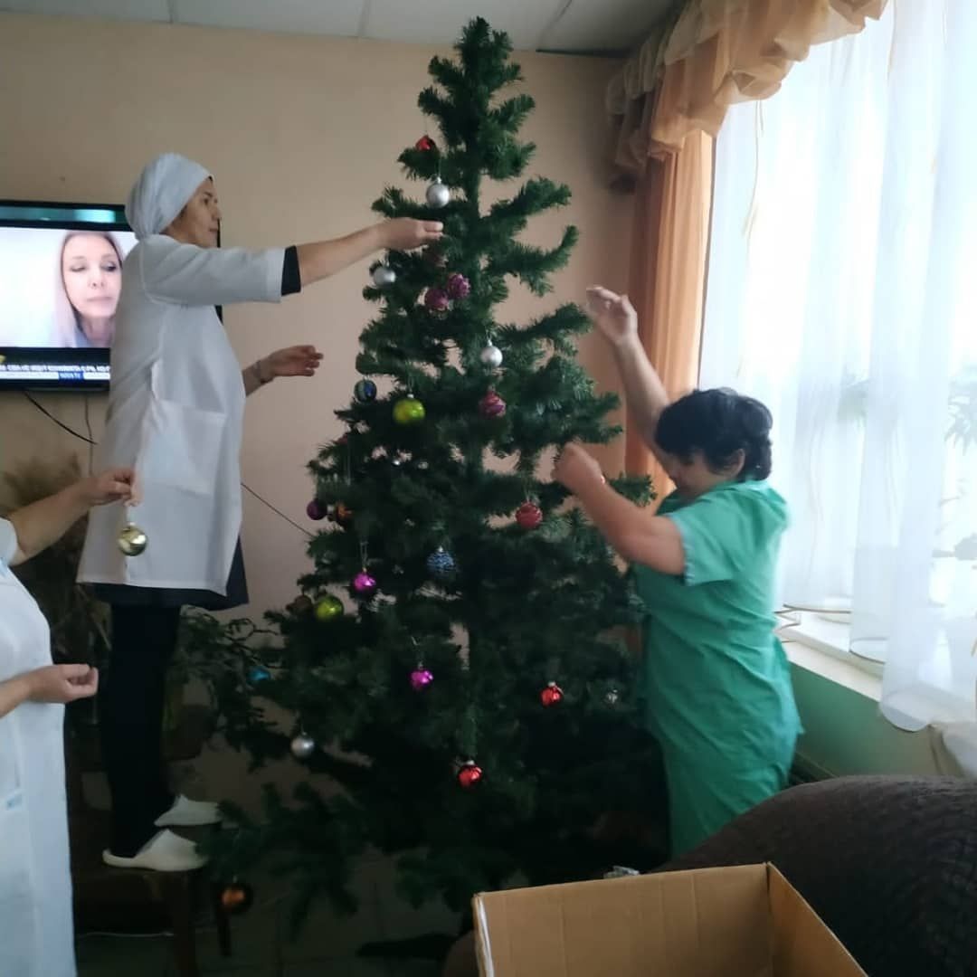 Тукаевцы готовятся к празднованию Нового года
