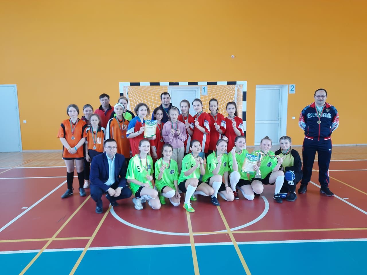 Состоялось Первенство Тукаевского района по мини-футболу среди девушек