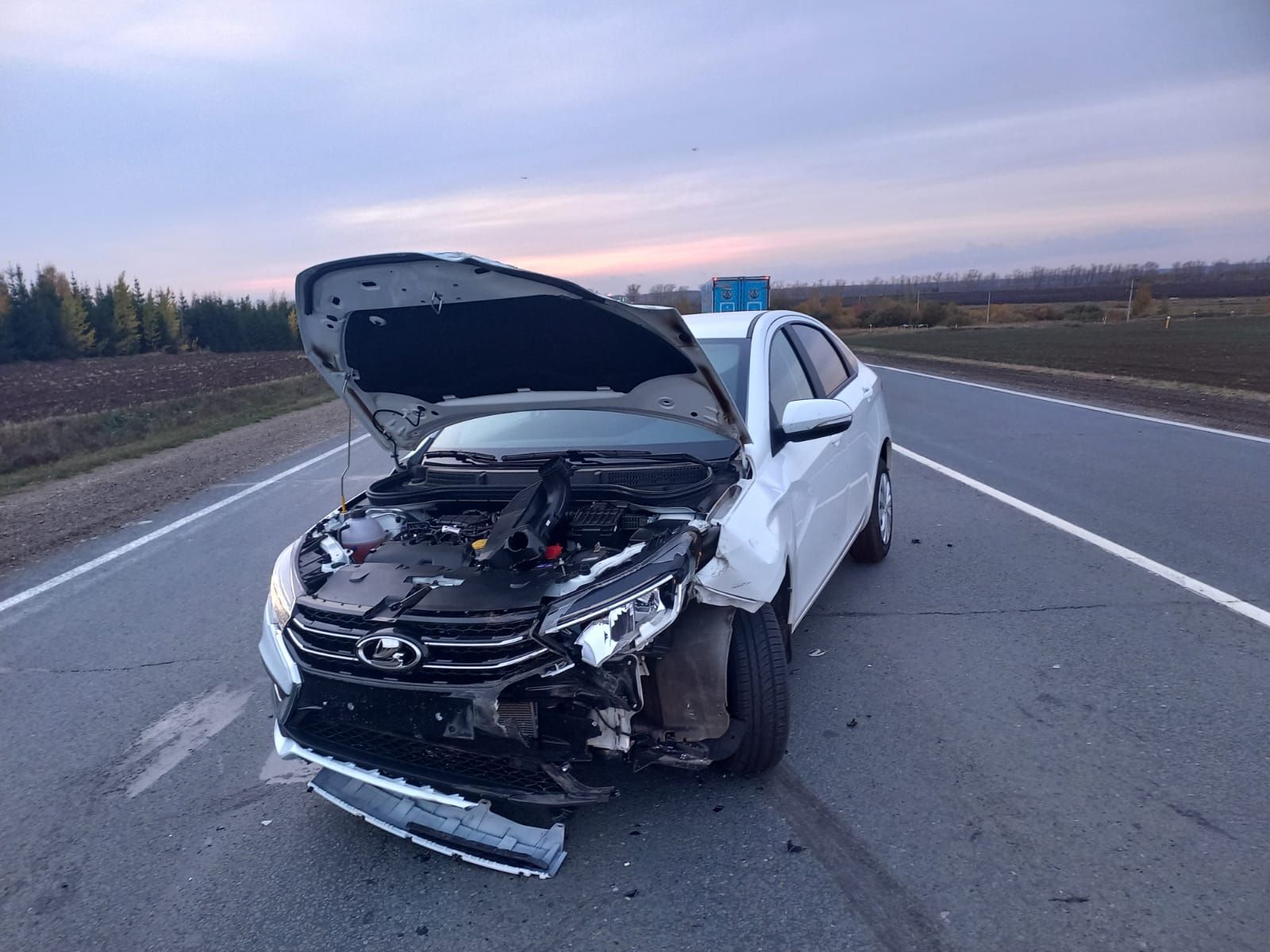 Совершил ДТП на встречке