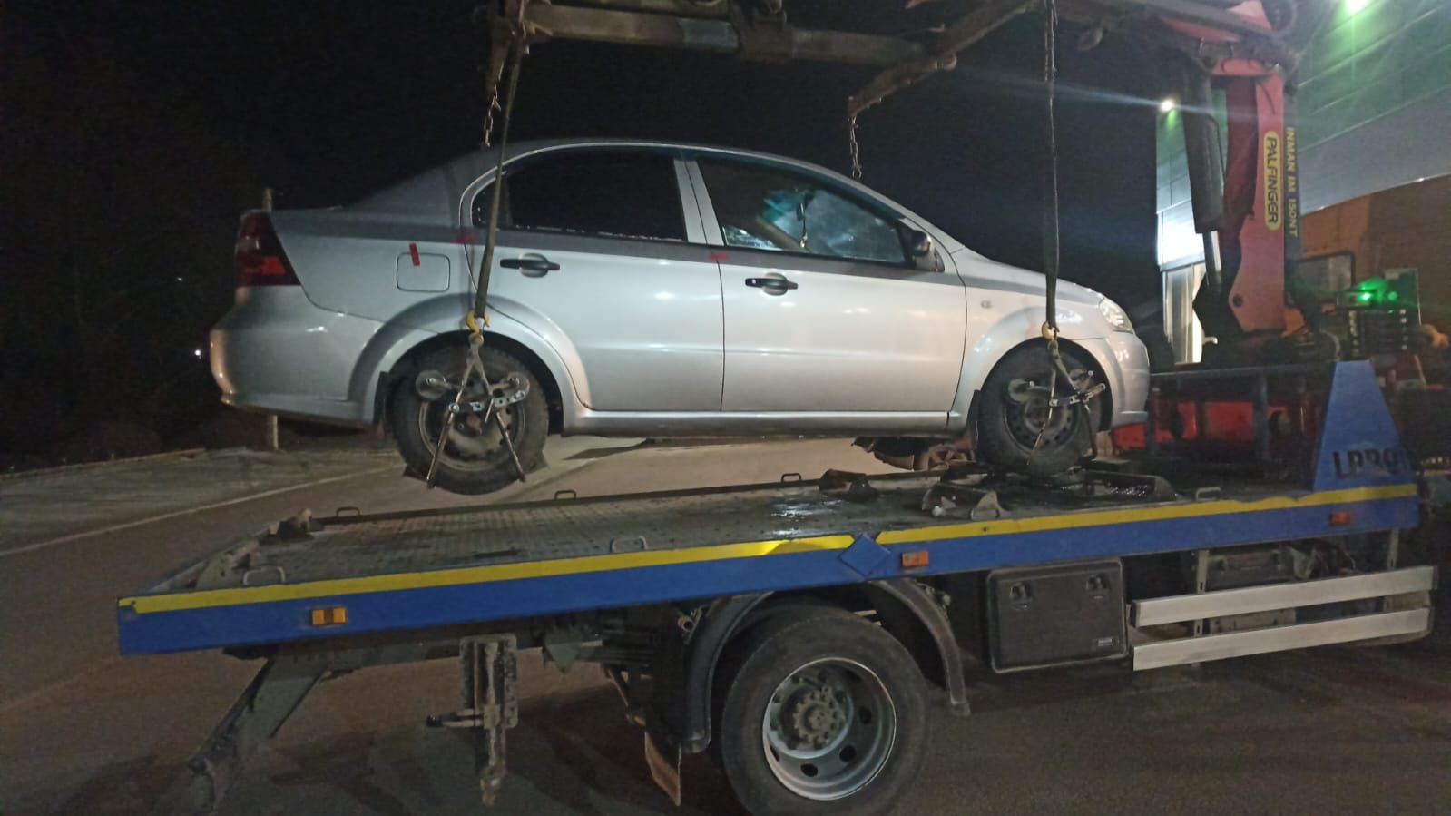 Водитель 'Шевроле Авео' задержан за вождение в состоянии опьянени