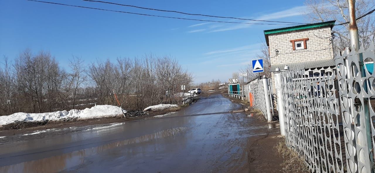Внезапное подтопление: река Челна поднялся уровень воды