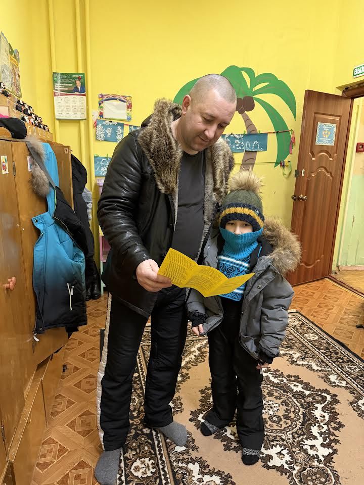 В детском саду «Аленушка» провели акцию «Детское автокресло — безопасность ребенка»