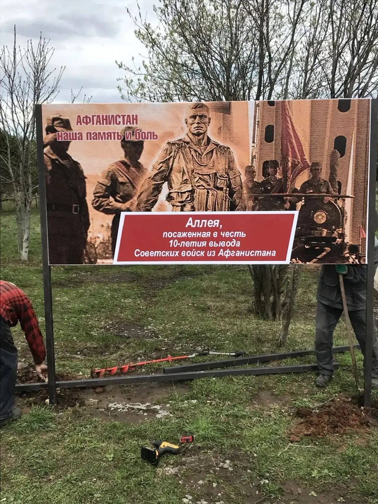 Живая связь поколений: в поселке Новый активисты обновили сад «Память»