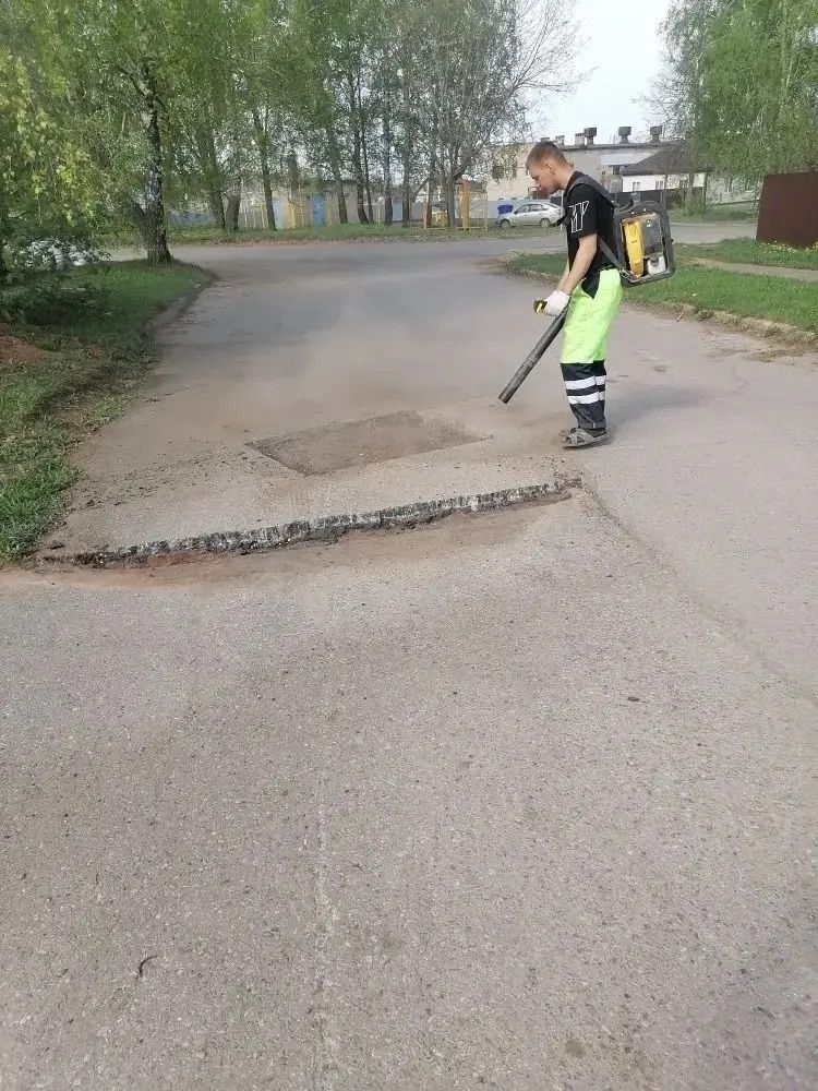 В Тукаевском районе отремонтируют более 1400 квадратных метров дорог
