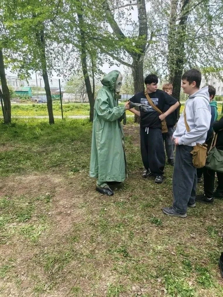 В Тукаевском районе прошли учебные сборы для восьмиклассников