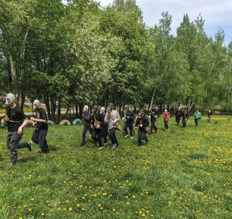 В Тукаевском районе прошли учебные сборы для восьмиклассников