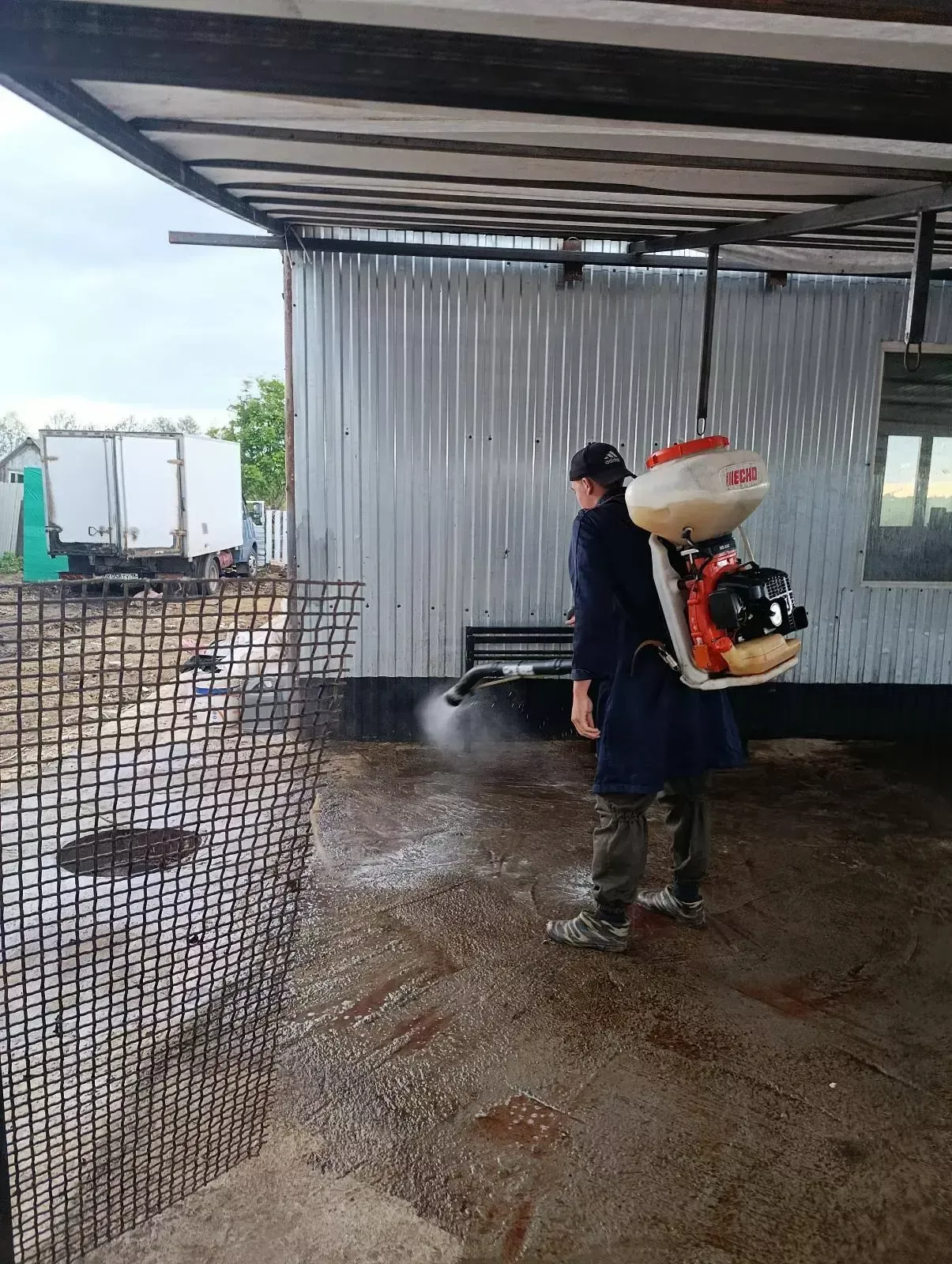 В районе дезинфицируют убойные площадки после Курбан-байрама