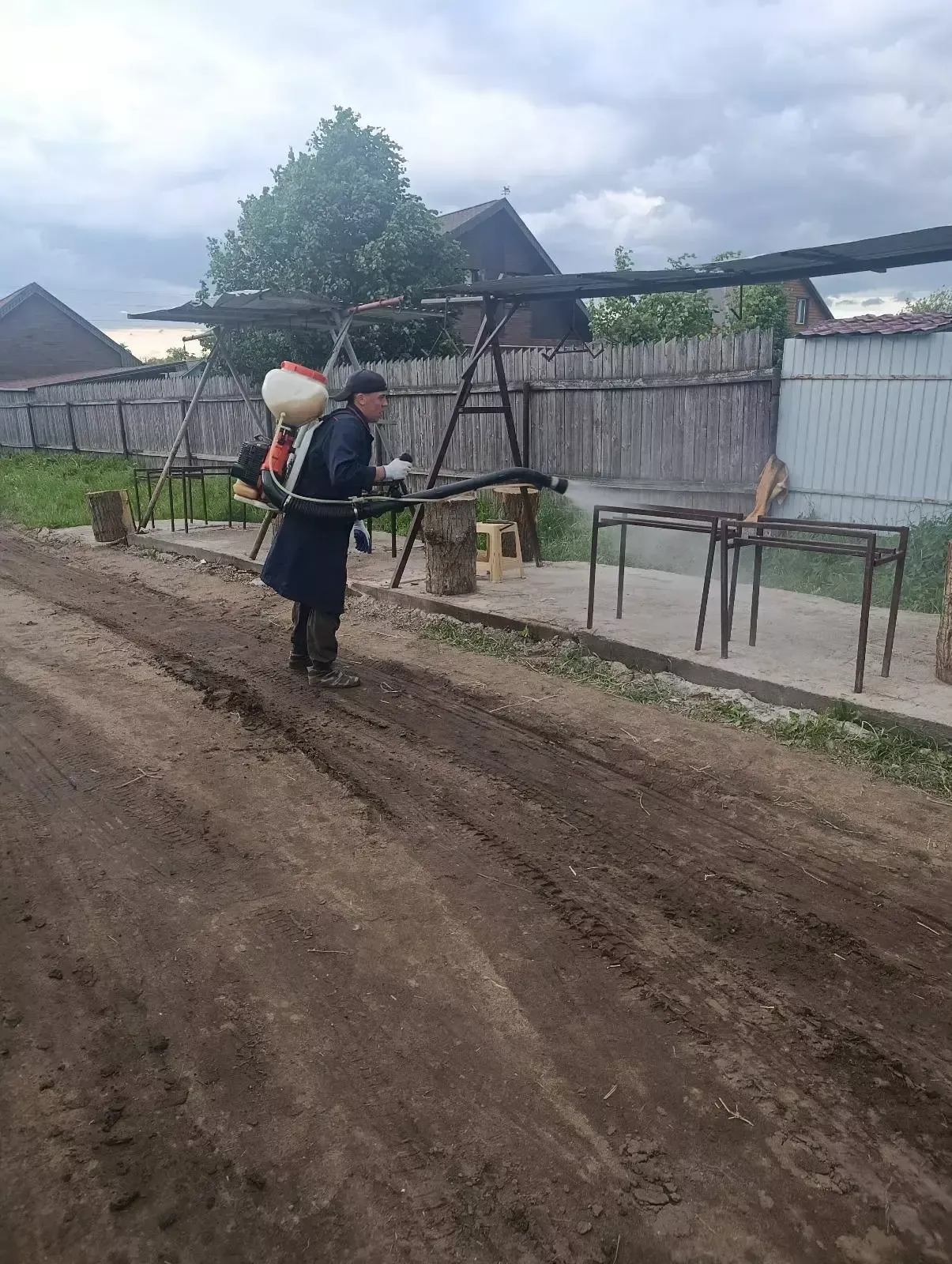 В районе дезинфицируют убойные площадки после Курбан-байрама