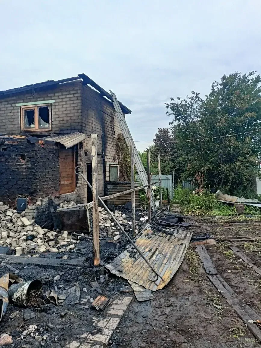 В районе из-за ошибок знакомого при монтаже дымохода загорелась баня