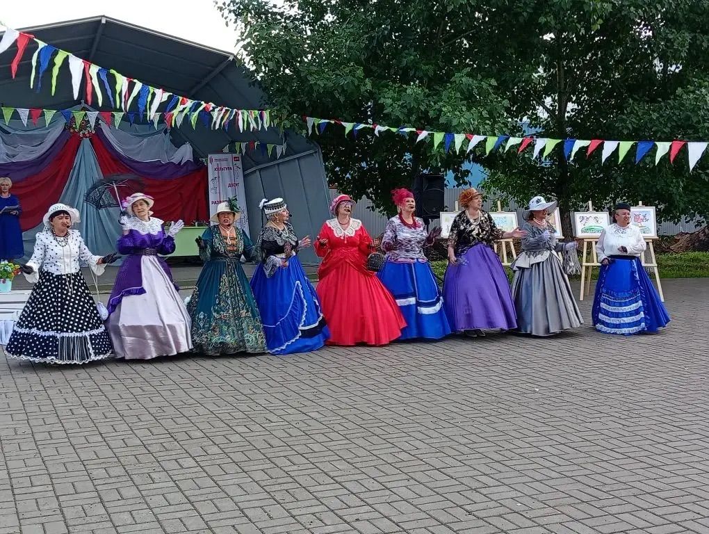 В посёлке Круглое Поле организовали праздник для местных жителей
