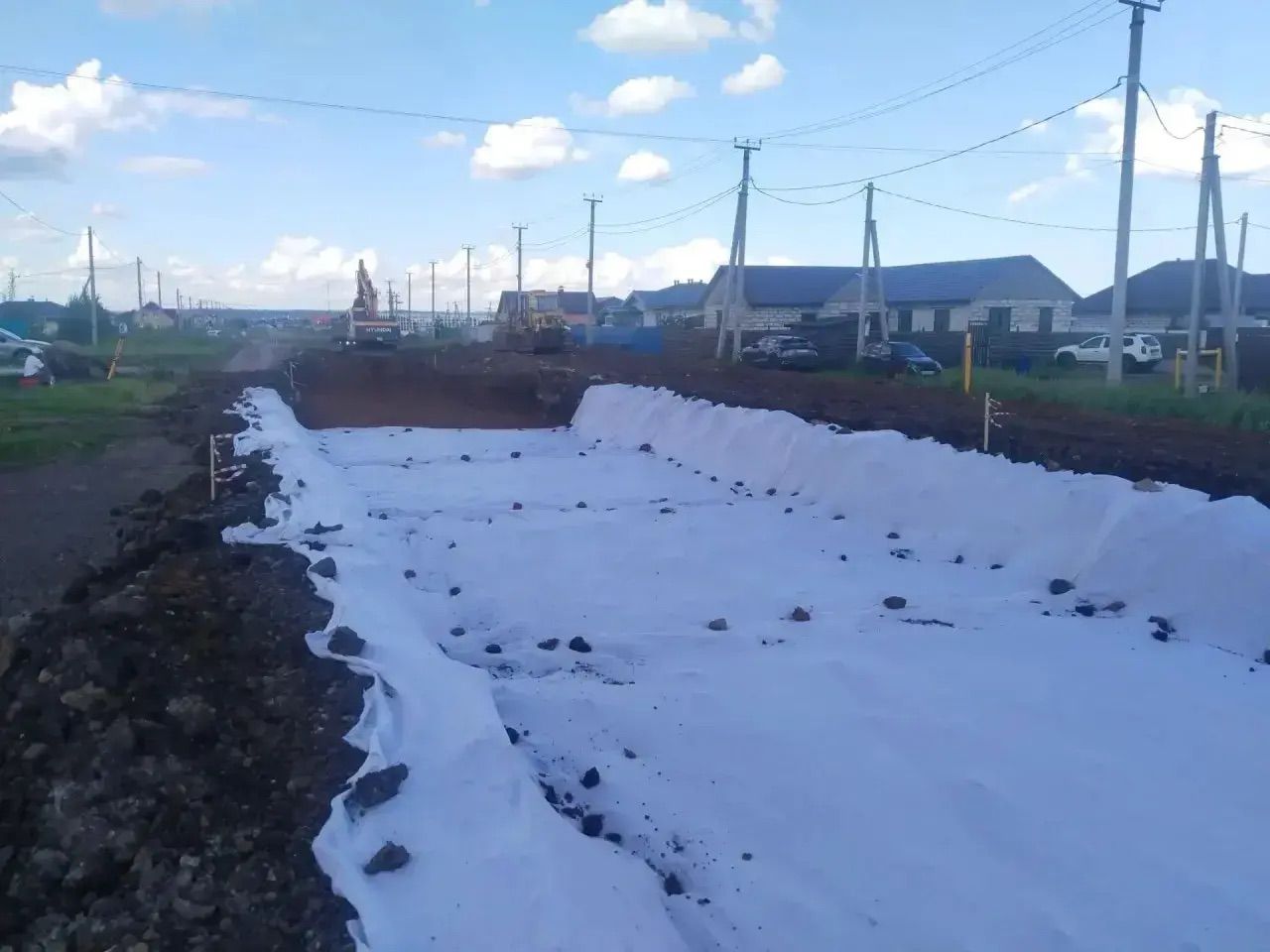В микрорайоне Подсолнухи улучшается дорожная инфраструктура