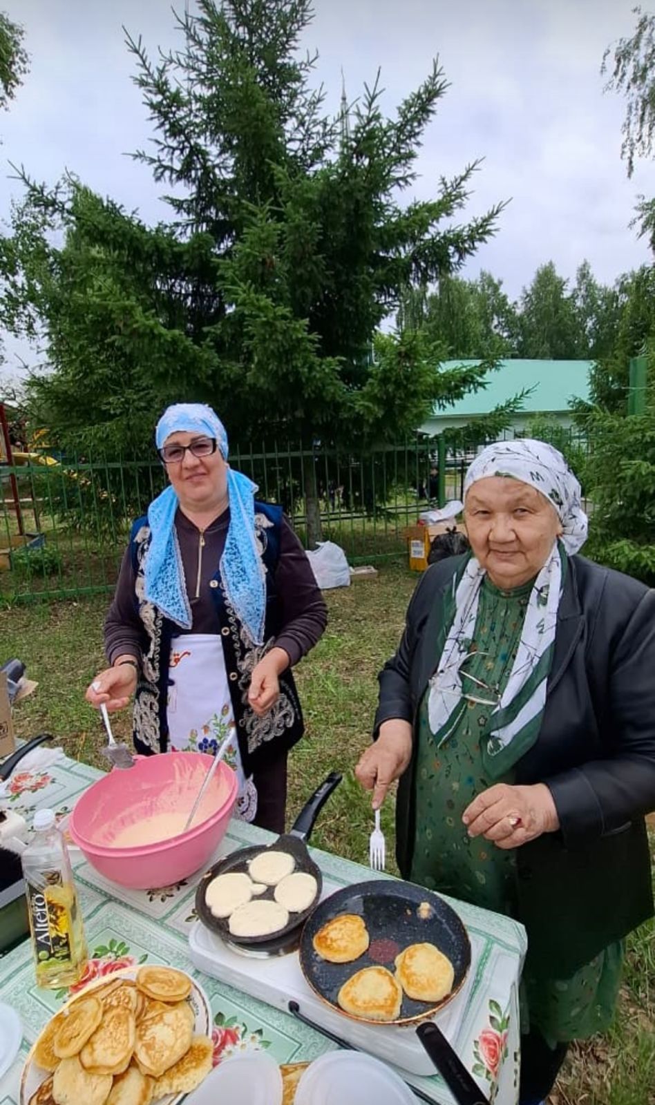 В Круглом Поле у мечети «Газизулла» провели масштабный семейный праздник для сельчан