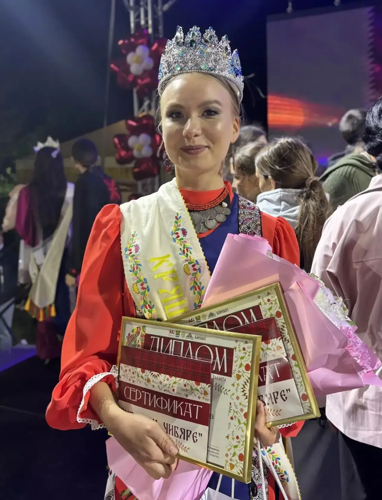 Полина Григорьева из деревни Авлаш завоевала бронзу на конкурсе «Кряшен чибәре — 2026»