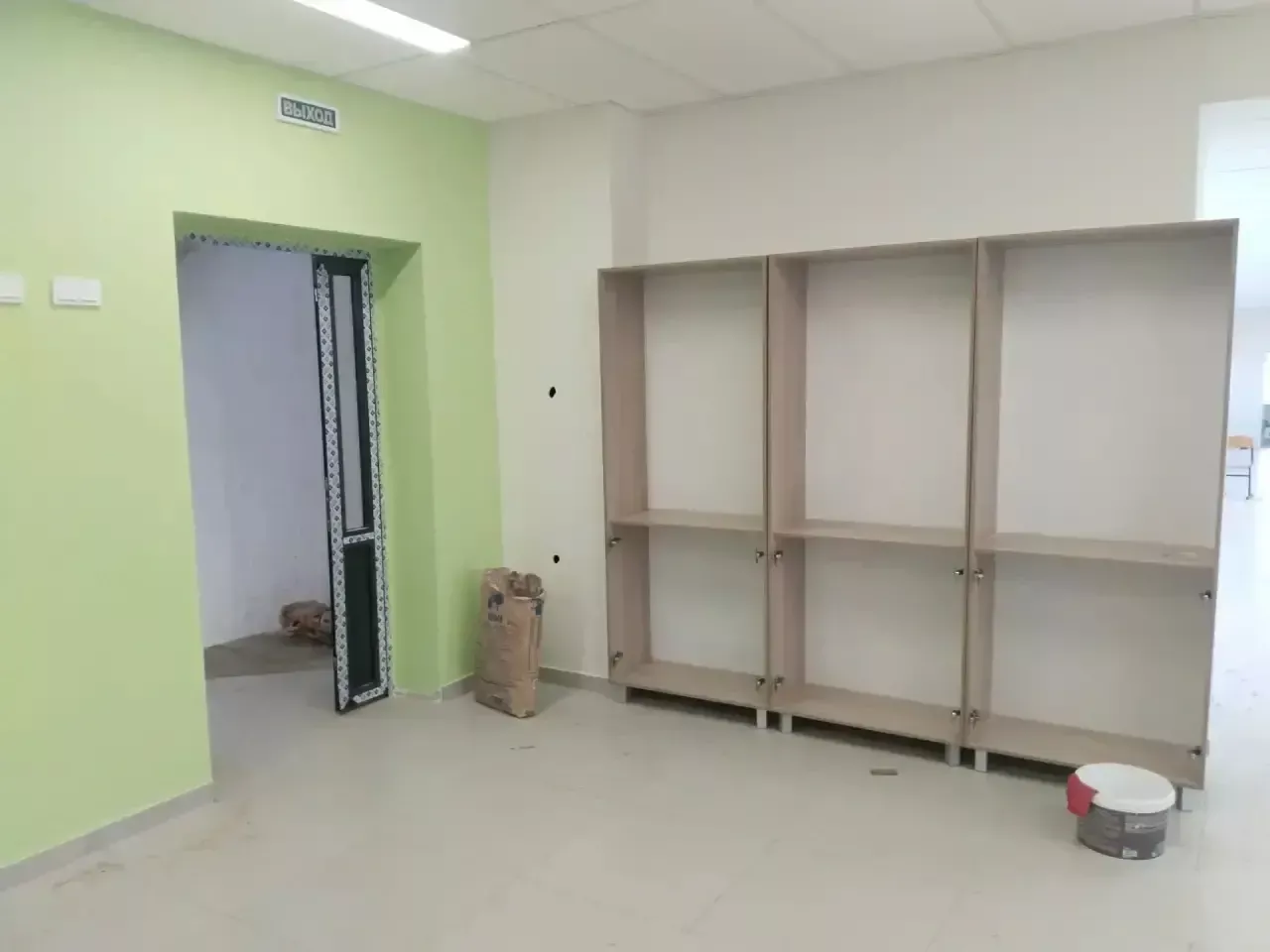 В поселке Новый завершается капитальный ремонт школы