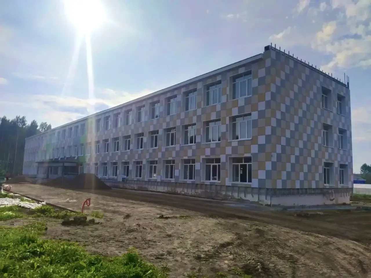 В поселке Новый завершается капитальный ремонт школы