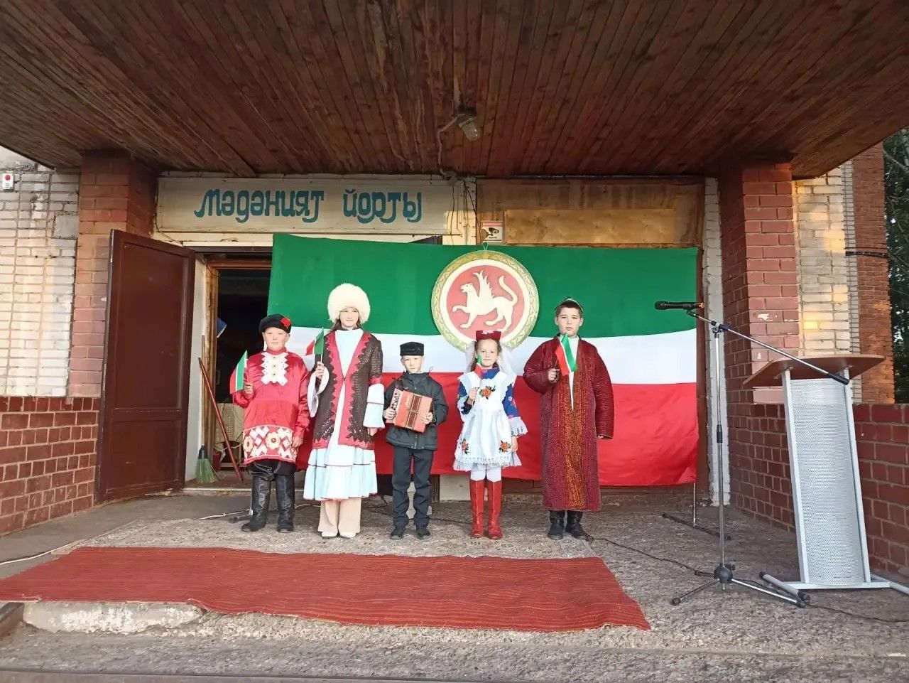 Калмия авылы мәдәният йортында — зур бәйрәм!