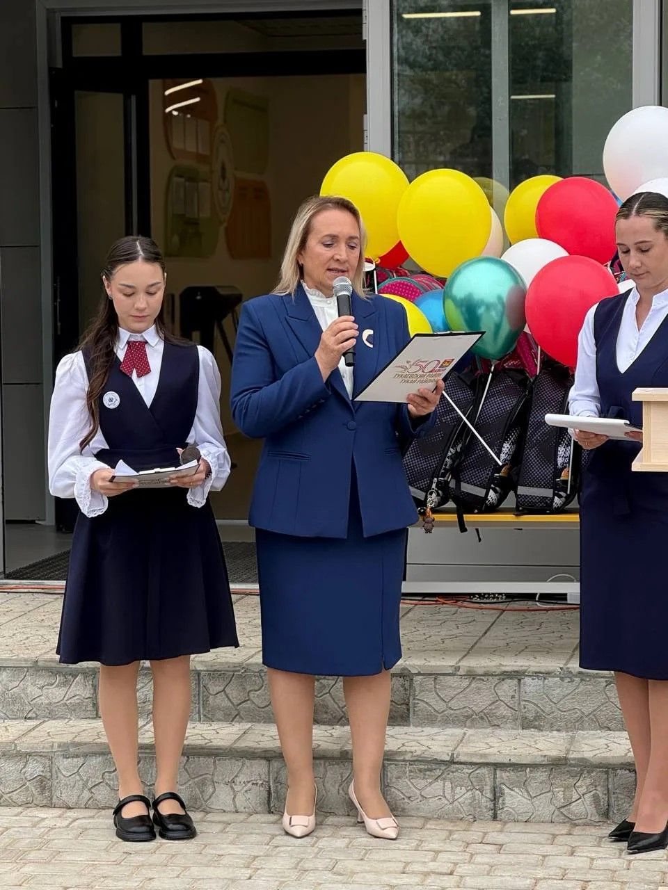 День знаний отметили в обновлённой школе посёлка Новый Тукаевского района