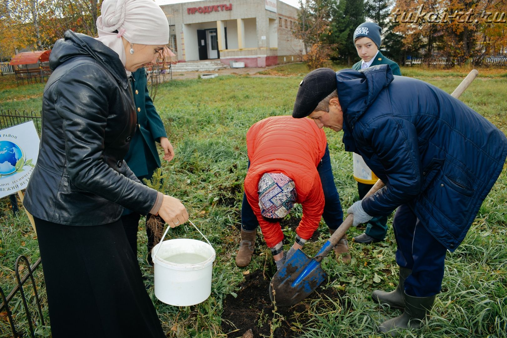 День посадки леса в Тукаевском районе ФОТО
