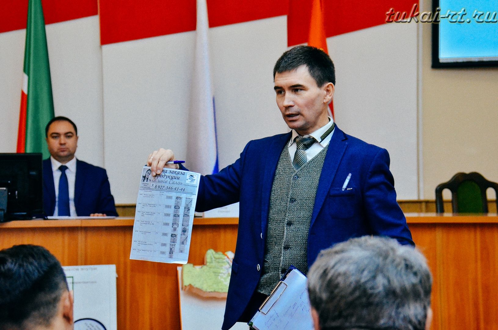 В администрации Тукаевского района прошла открытая дискуссия по развитию сельского предпринимательства ФОТО