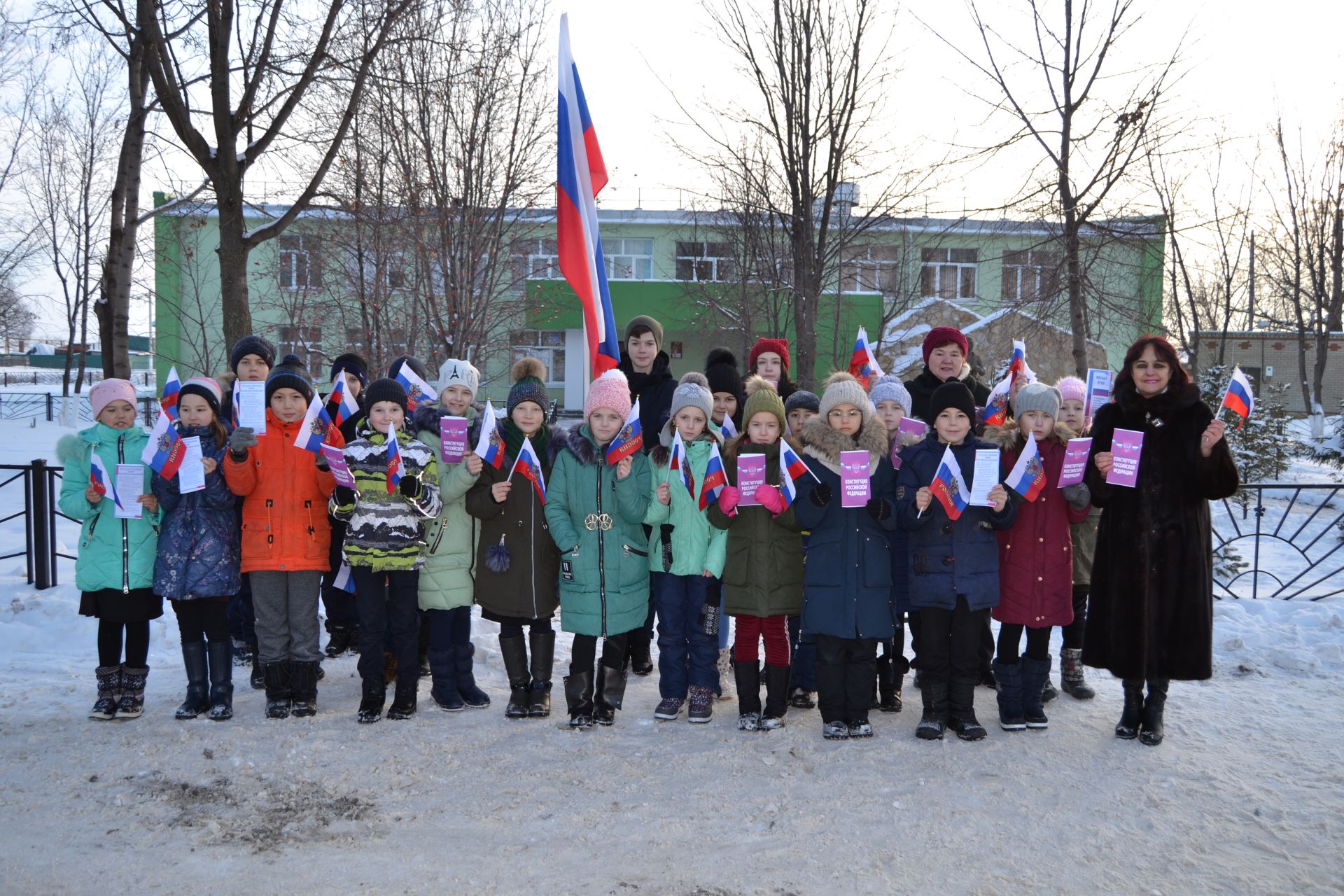 Патриотическая акция "Я гражданин России!" в Князевском СП ФОТО