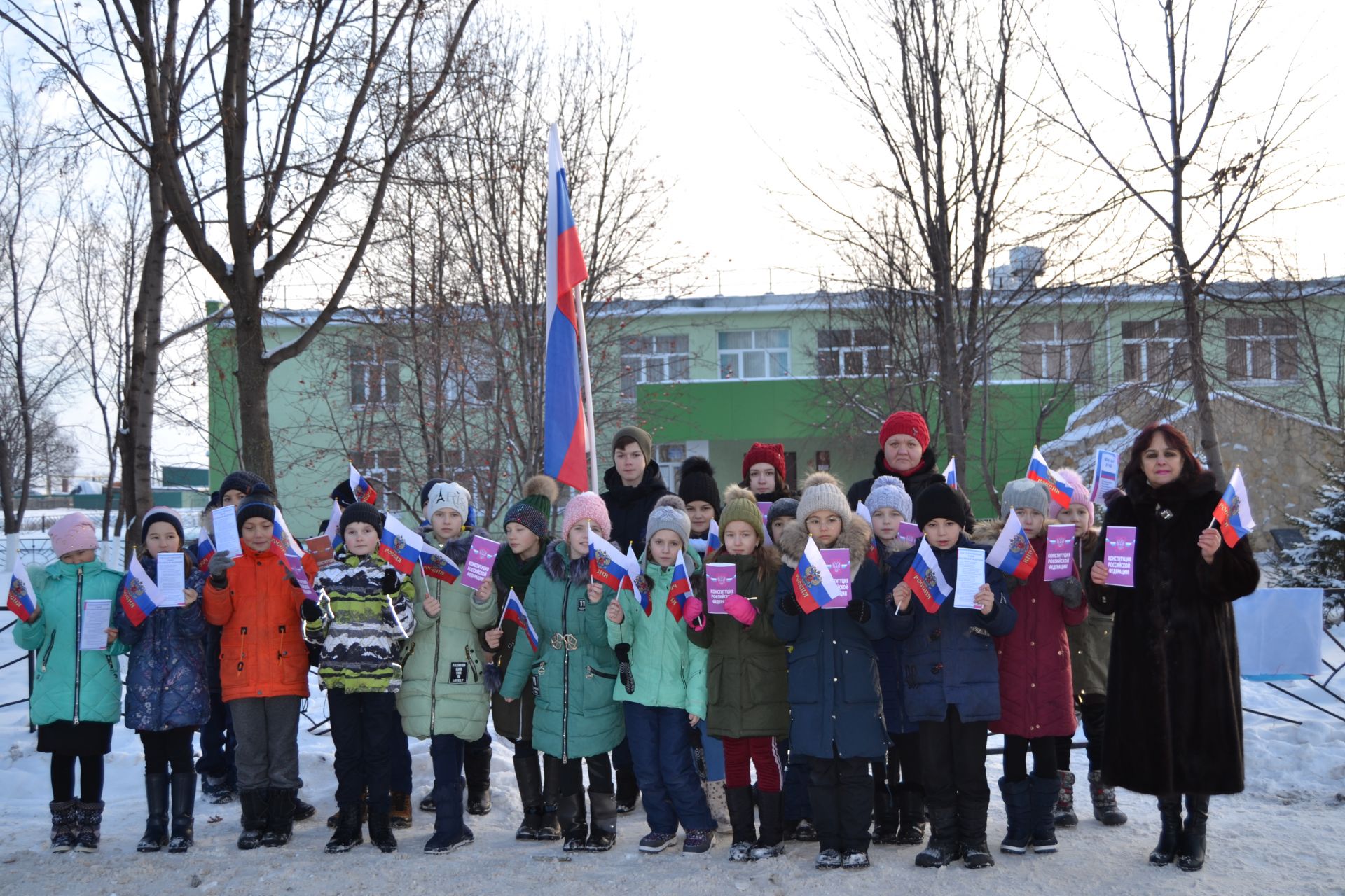 Патриотическая акция "Я гражданин России!" в Князевском СП ФОТО