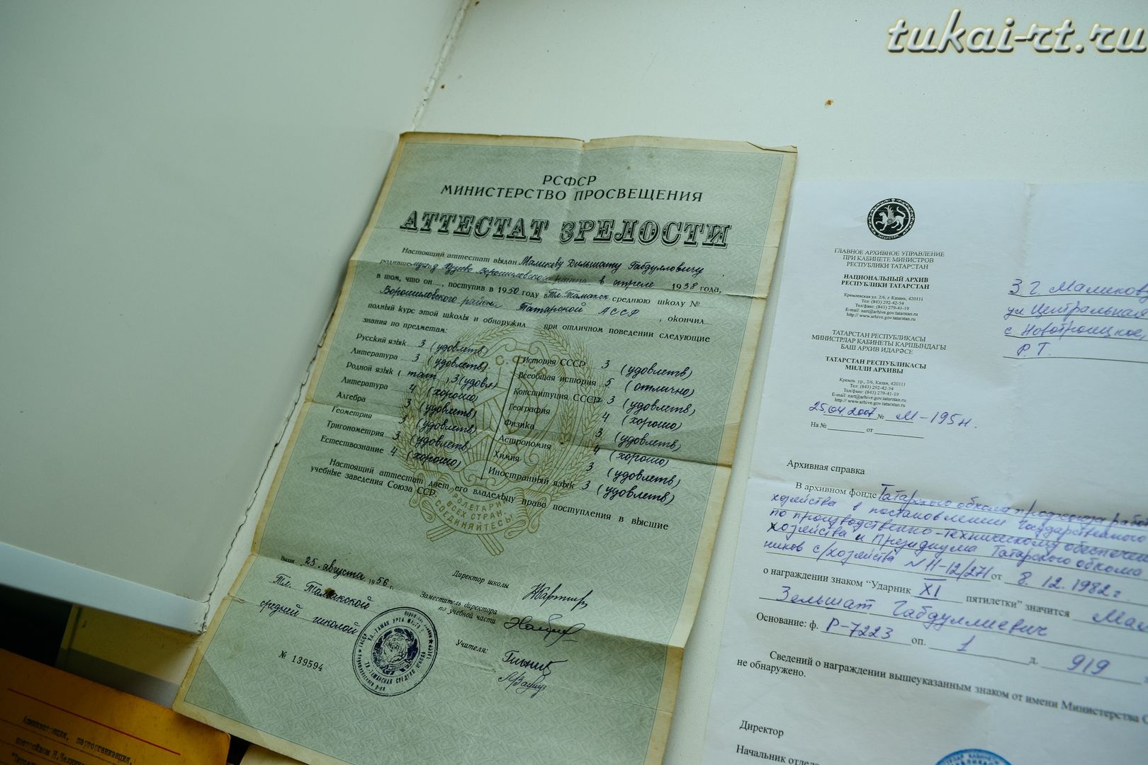 В Новотроицком прошел урок по архивному делу ФОТО