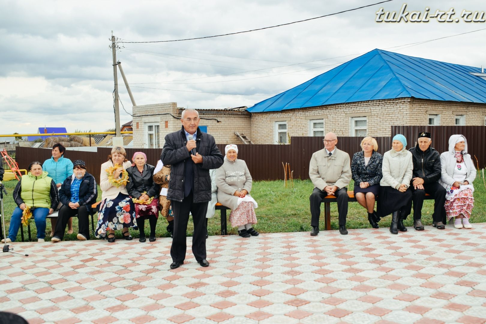 В Биюргане открыли сквер Ветеранов и отметили "Осенний вальс" ФОТО