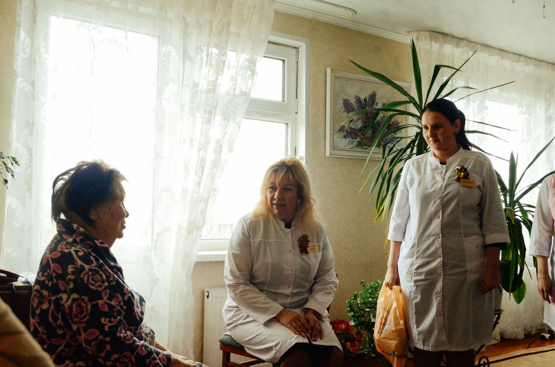 Выездная бригада госпиталя для ветеранов войн провела комплексный осмотр ветеранов Великой Отечественной войны села Биклянь