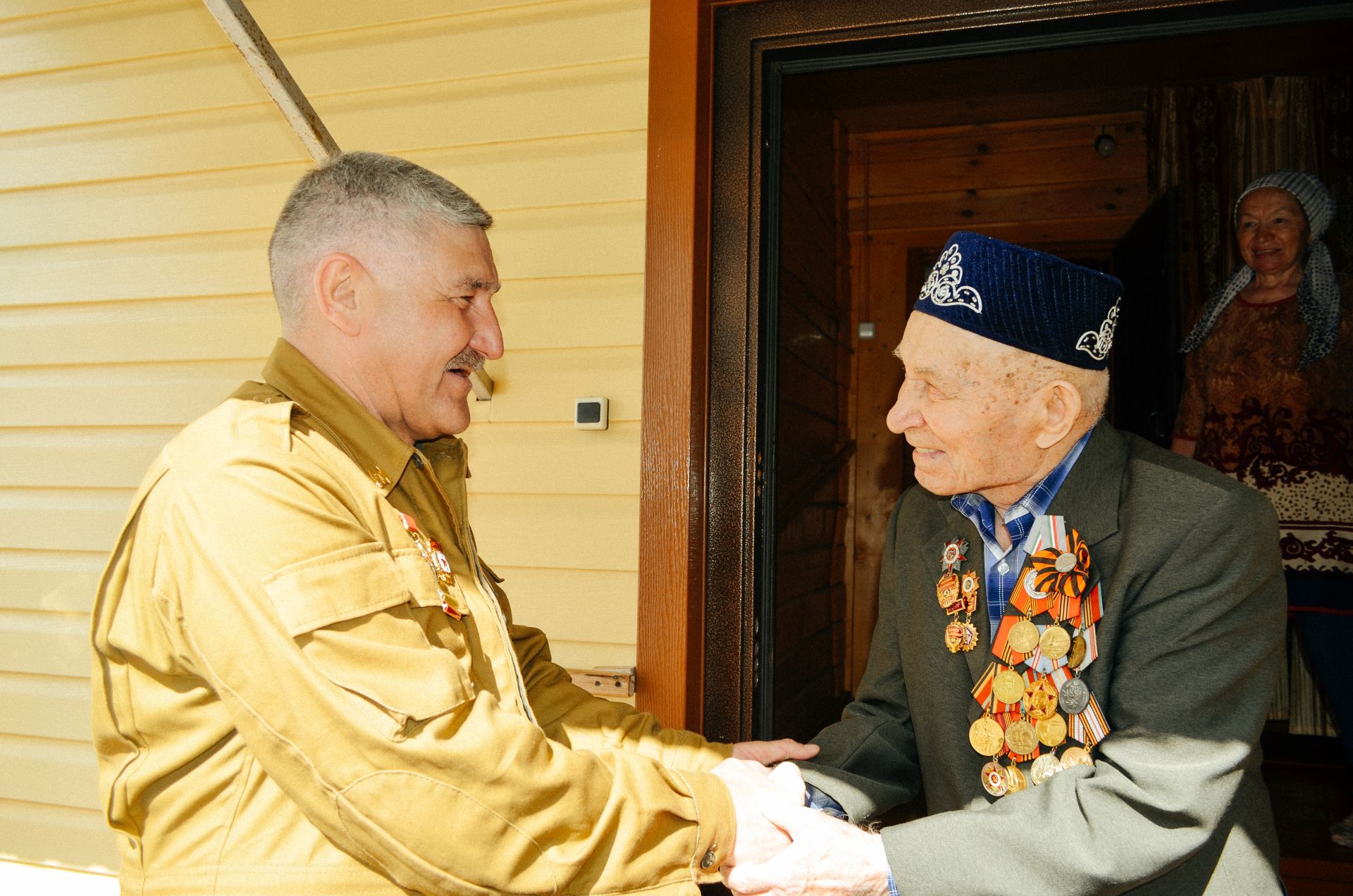 Выездная бригада госпиталя для ветеранов войн провела комплексный осмотр ветеранов Великой Отечественной войны села Биклянь
