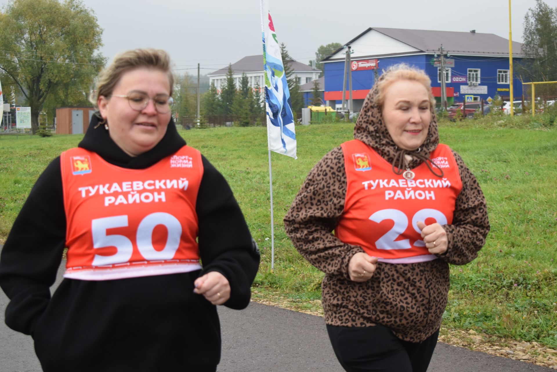 Семейные забеги на «Кроссе Татарстана» в Тукаевском районе