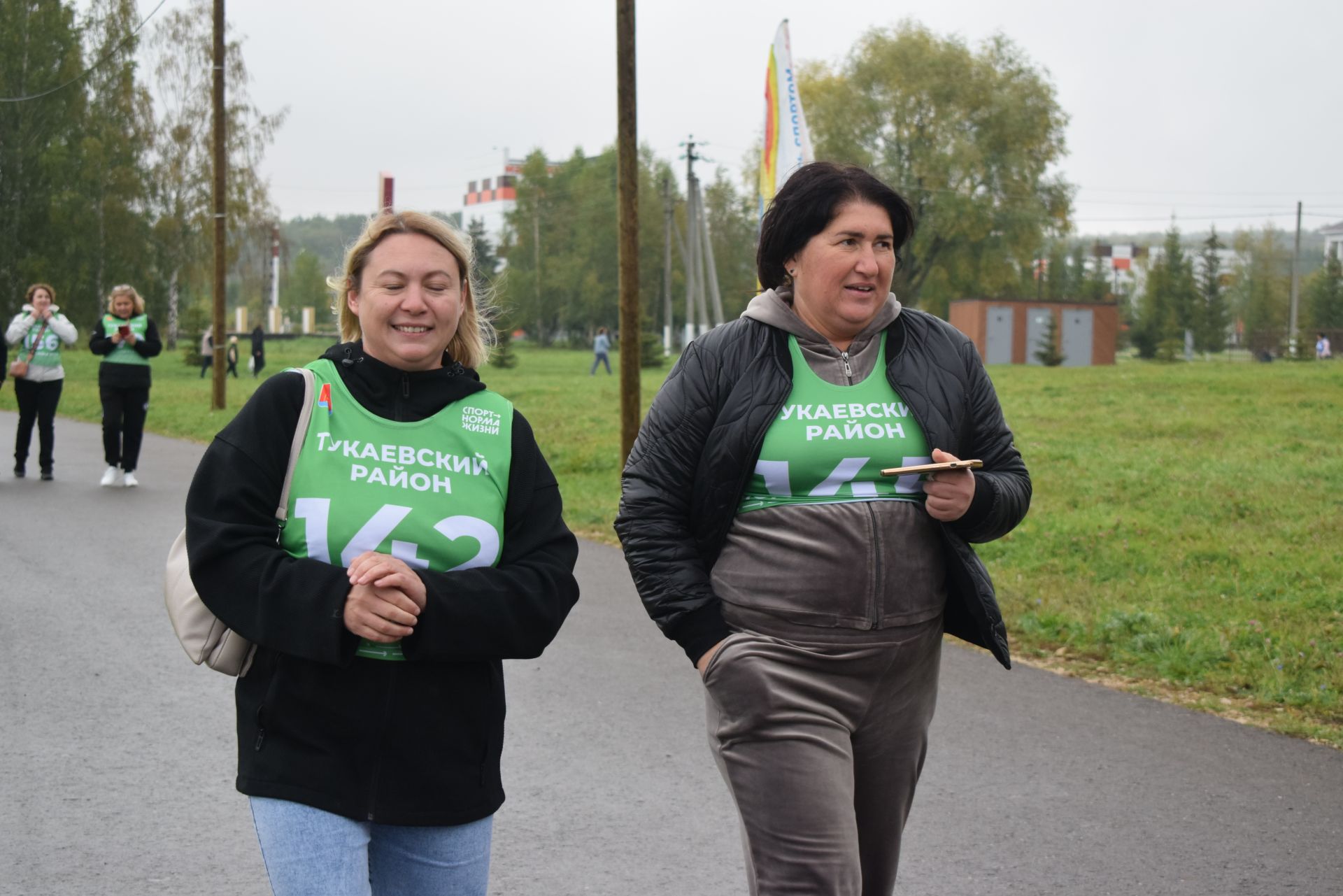 Семейные забеги на «Кроссе Татарстана» в Тукаевском районе