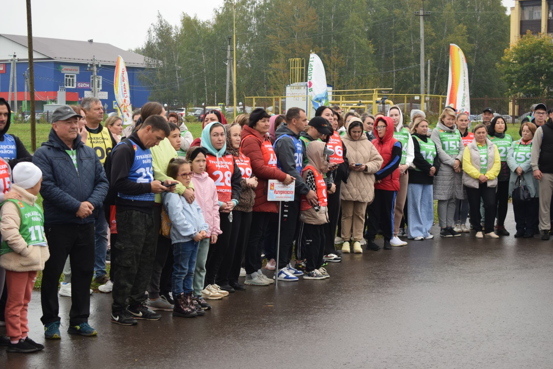 Семейные забеги на «Кроссе Татарстана» в Тукаевском районе