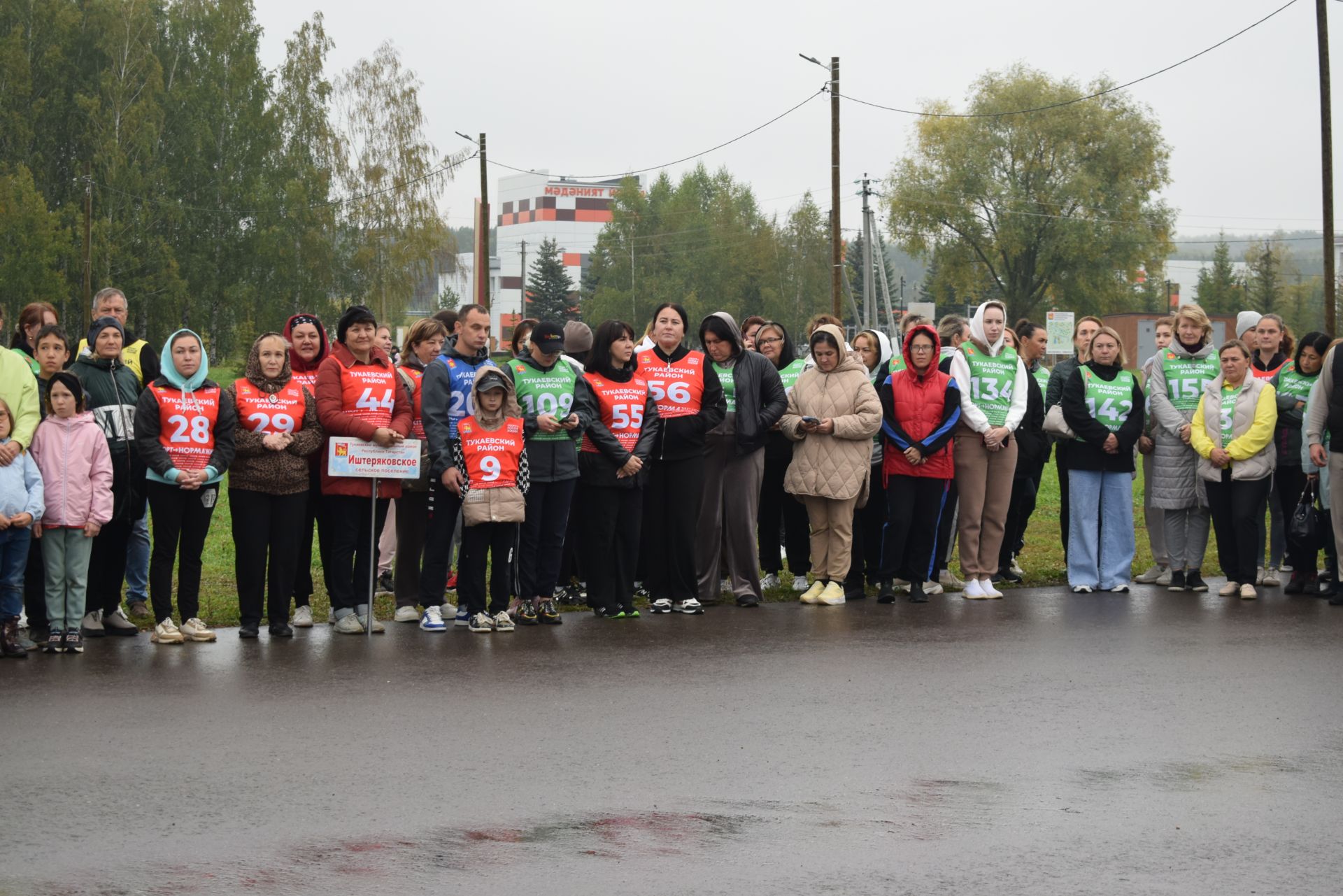 Семейные забеги на «Кроссе Татарстана» в Тукаевском районе