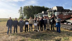 В Тукаевском районе чествовали передовых комбайнеров