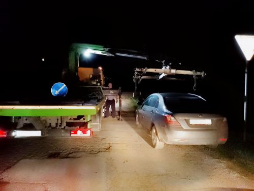 Задержан пьяный водитель