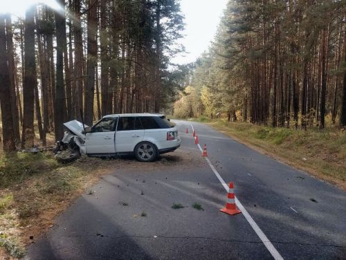 ДТП в Тукаевском районе: «Ланд Ровер» врезался в дерево на автодороге