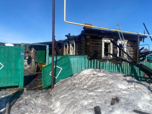 Пожар унес жизнь человека