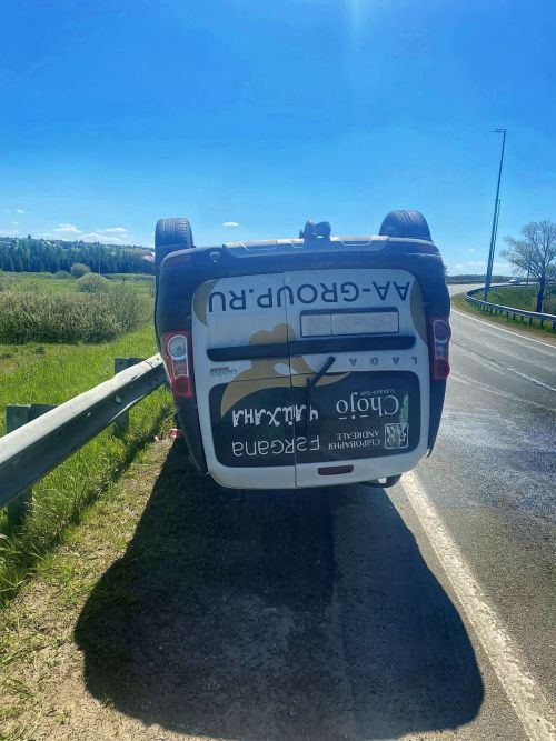 Водитель автомобиля «ЛАДА ЛАРГУС» угодил в больницу