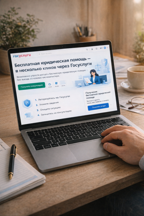 Татарстан халкы хәзер «Дәүләт хезмәтләре» порталы аша бушлай юридик ярдәм ала ала