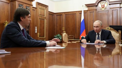 Путин обсудил с Кравцовым развитие школьного и среднего профобразования