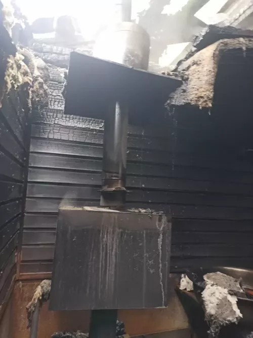 В деревне Новый Мусабай из-за неисправной печи загорелась баня
