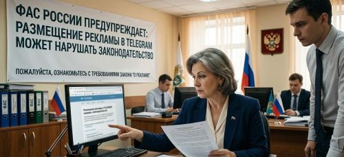 ФАС предупредила о рисках размещения рекламы в Telegram