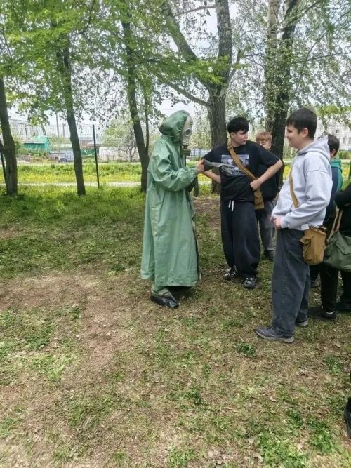 В Тукаевском районе прошли учебные сборы для восьмиклассников