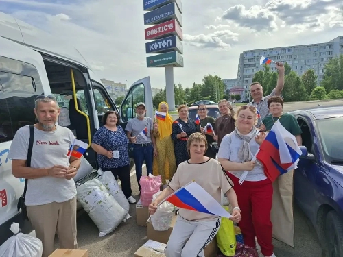 Волонтерлар Мәскәү госпиталенә юл тотты