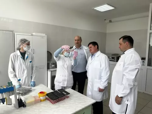 Татарстанның Баш ветеринария идарәсе җитәкчесе Тимур Галиев Тукай районына эш сәфәре белән килде