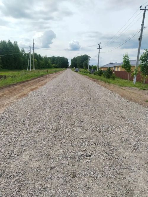 Калмаш авылында республика программасы буенча яңа юл салына