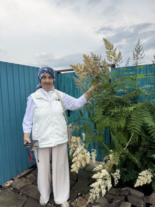 «Татарстан» совхоз поселогында яшәүче 78 яшьлек Наилә апаның бакчасында бер чүп күрмәссең!