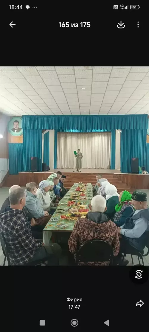 Бикләндә өлкәннәр очрашуы узды
