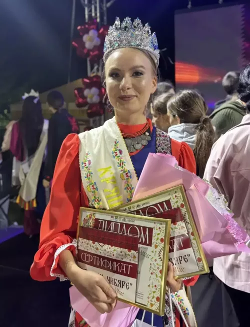 Полина Григорьева из деревни Авлаш завоевала бронзу на конкурсе «Кряшен чибәре — 2026»