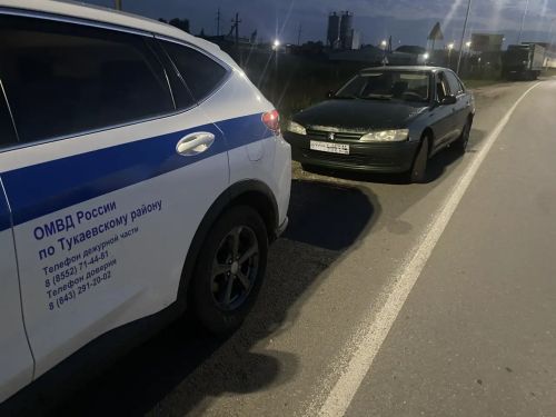 В Тукаевском районе автоинспекторы задержали очередного нетрезвого водителя